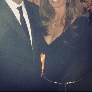 Tahari classy long evening dress